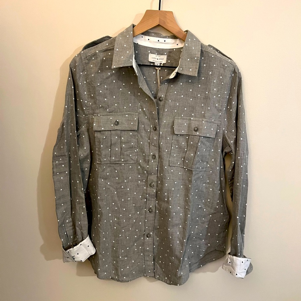 💙 2/$15 Lucky Brand button up